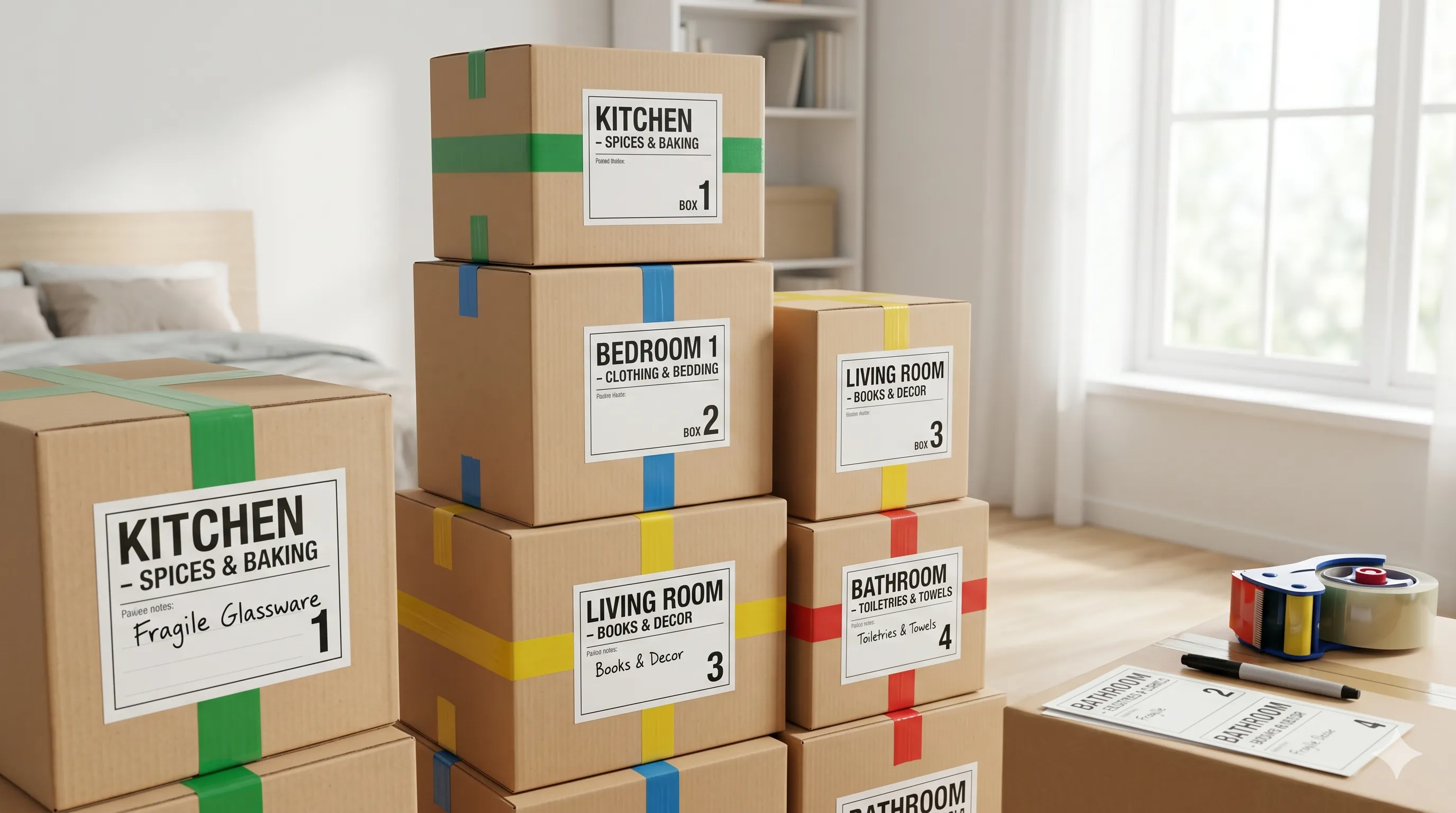 Come organizzare un trasloco senza stress