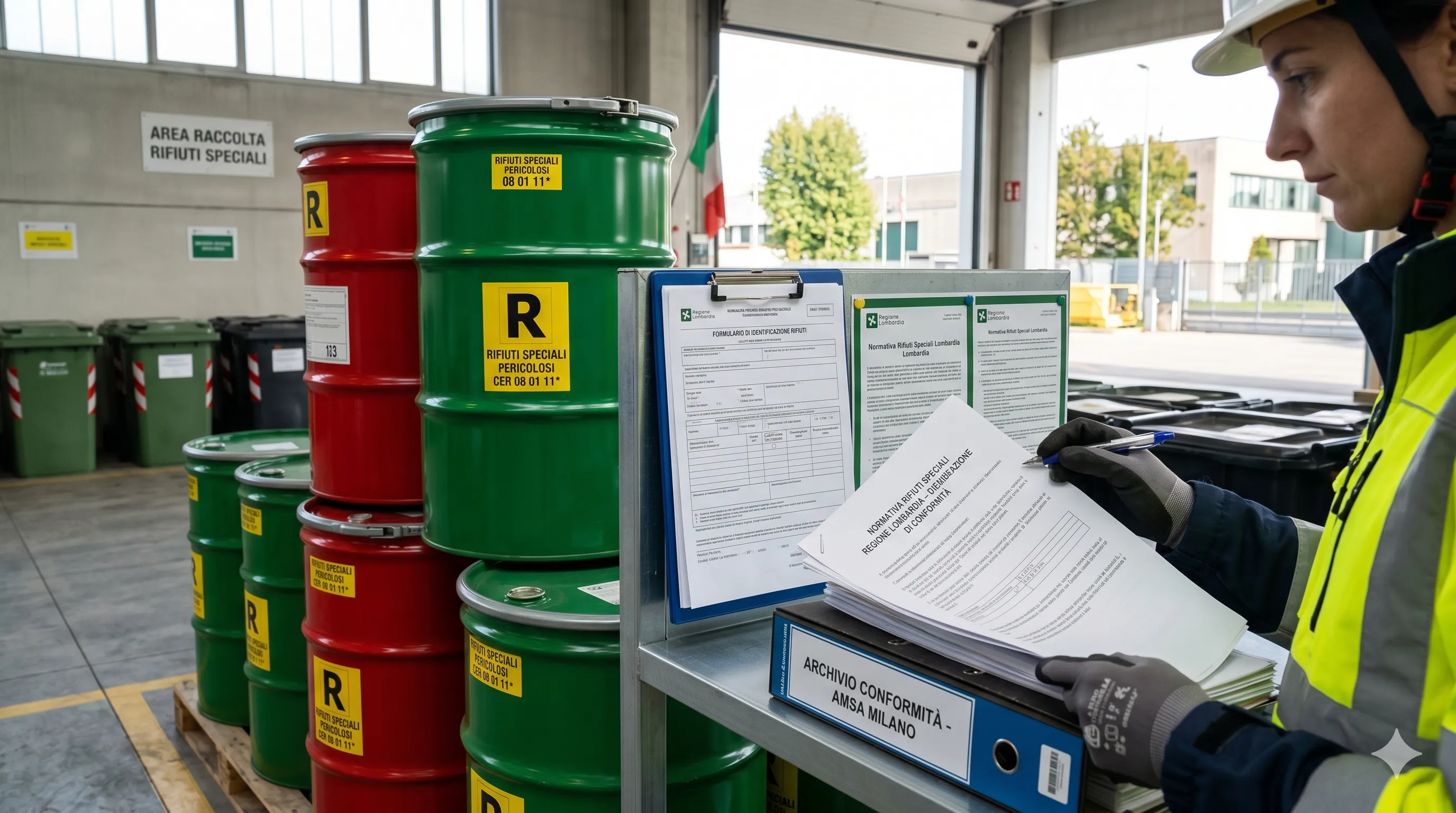 Normativa rifiuti speciali in Lombardia